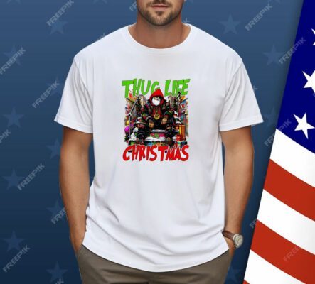 Santa Claus Thug Life Christmas Shirt