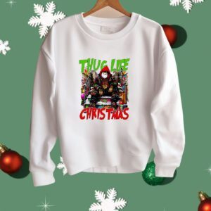 Santa Claus Thug Life Christmas Shirt