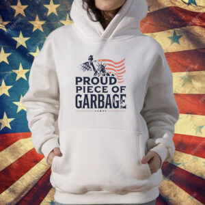 Statue of Queen Liberty Proud Piece Of Garbage T-Shirt