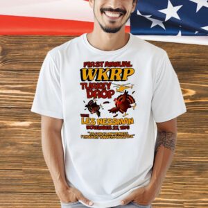 Thanksgiving 1st Annual WKRP Turkey Drop Shirt