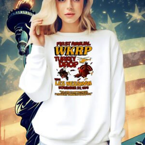 Thanksgiving 1st Annual WKRP Turkey Drop Shirt