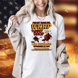 Thanksgiving 1st Annual WKRP Turkey Drop Shirt