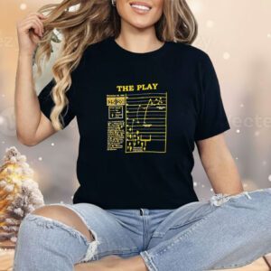 The Play Stanford vs Cal 1982 Football Game Diagram Shirt