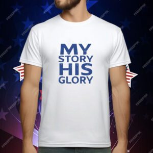 Tony Dungy wearing my story his glory T-Shirt