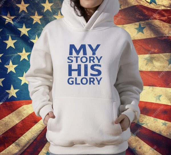 Tony Dungy wearing my story his glory T-Shirt