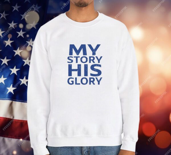 Tony Dungy wearing my story his glory T-Shirt