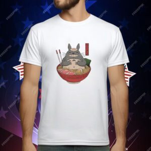 Totoro in the Ramen Bowl T-Shirt