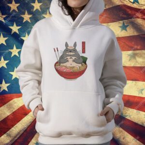 Totoro in the Ramen Bowl T-Shirt