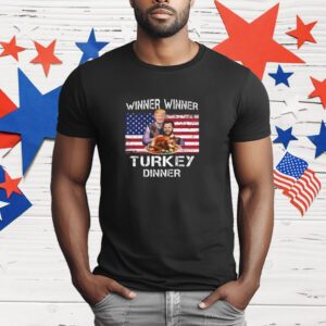 Trump Vance Winner Winner Turkey Dinner Thanksgiving Step Brothers T-Shirt