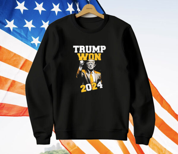 Trump Won 2024 T-Shirt