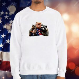 Trump peanut squirrel raccoon T-Shirt