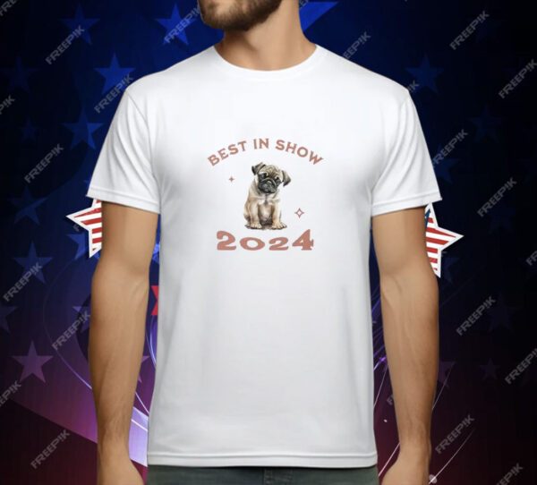 Vito The Pug Best In Show 2024 National Dog Show T-Shirt