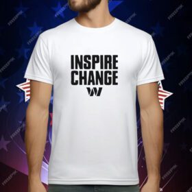 Washington Commanders 2024 inspire change T-Shirt