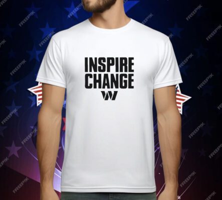 Washington Commanders 2024 inspire change T-Shirt