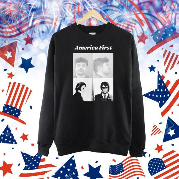 America first Nick Fuentes and Elvis Presley mugshot Shirt