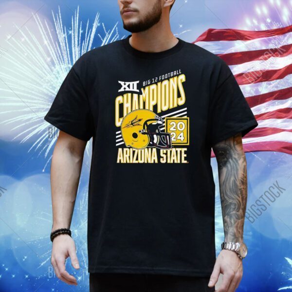 Arizona State Sun Devils Big 12 Football Conference The Champs 2024 T-Shirt