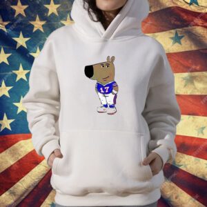 Awesome Chill Guy Dog Buffalo Bills T-Shirt