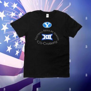 BYU Cougars PAC12 Football Regular Season Co-Champs T-Shirt