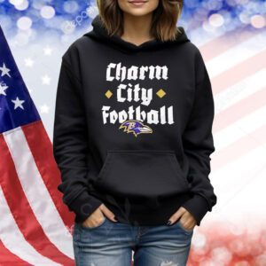 Baltimore Ravens charm city football logo Shirt