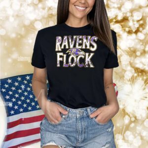 Baltimore Ravens football ravens flock Shirt