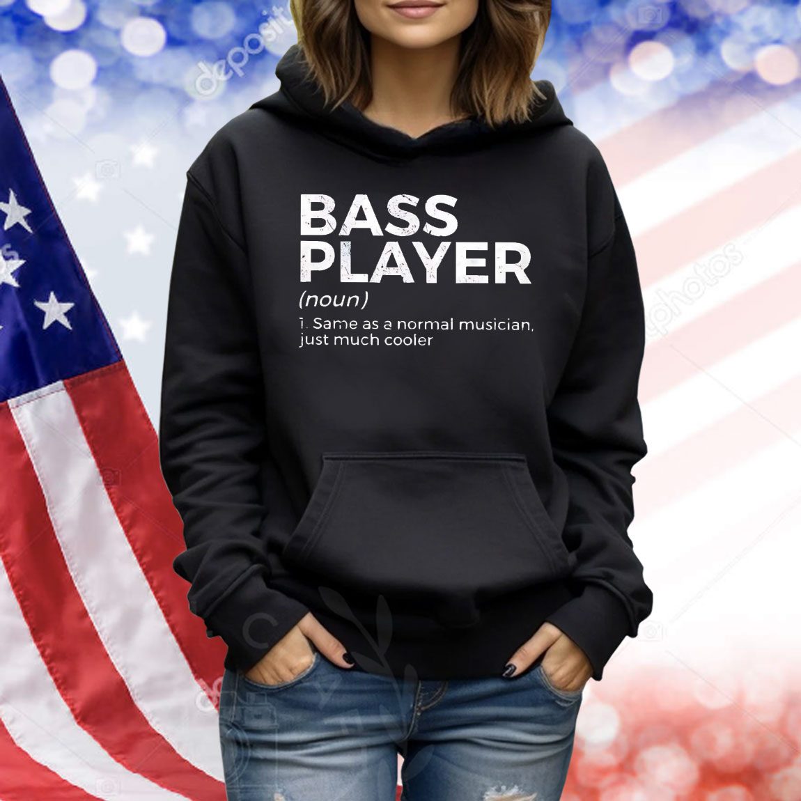 Bass player same as a normal musician just much cooler Shirt