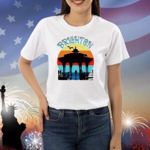 Beautiful brighton bandstand sunset Shirt
