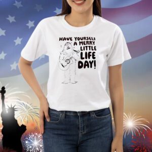 Bigfoot have yourself a Merry little life day Shirt