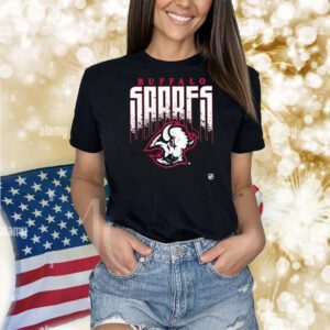 Buffalo Sabres NHL hockey black and red logo Shirt