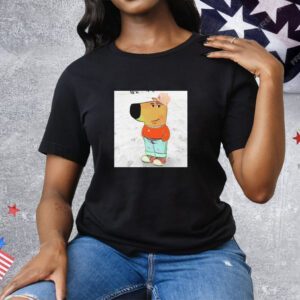 Chill Guy Dog Cleveland Browns T-Shirt