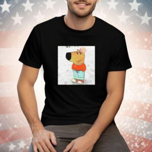 Chill Guy Dog Cleveland Browns T-Shirt