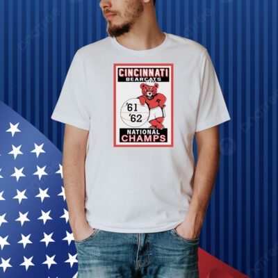 Cincinnati Bearcats 61 62 National Champs Shirt