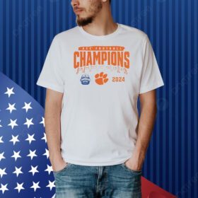 Clemson Tigers 2024 ACC Football Conference Champions Shirt