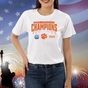 Clemson Tigers 2024 ACC Football Conference Champions Shirt