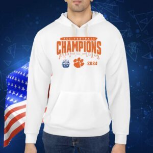 Clemson Tigers 2024 ACC Football Conference Champions Shirt