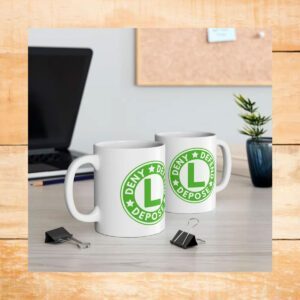Deny Defend Depose Mug
