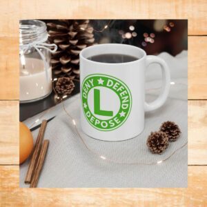 Deny Defend Depose Mug