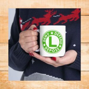 Deny Defend Depose Mug