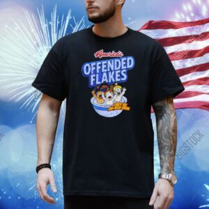 Derek Holland wearing America’s Offended Flakes They’re Ob Nox Ious Shirt