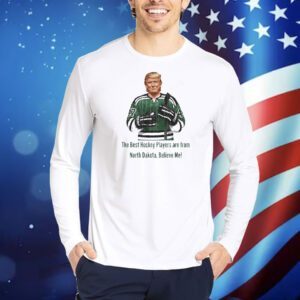 Donald Trump North Dakota Hockey Shirt