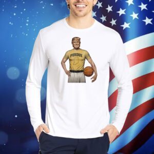 Donald Trump Purdue Vintage Boilermaker Basketball Shirt