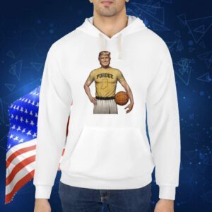 Donald Trump Purdue Vintage Boilermaker Basketball Shirt
