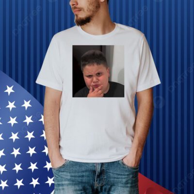 Drew Peterson wearing a Rizzler Shirt