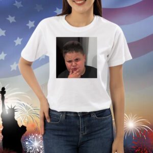 Drew Peterson wearing a Rizzler Shirt