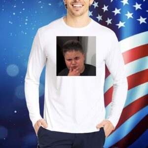 Drew Peterson wearing a Rizzler Shirt