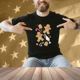 Evan And Katelyn Totally Normal Gingerbread Rip Shirt