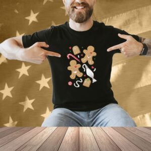 Evan And Katelyn Totally Normal Gingerbread Rip Shirt