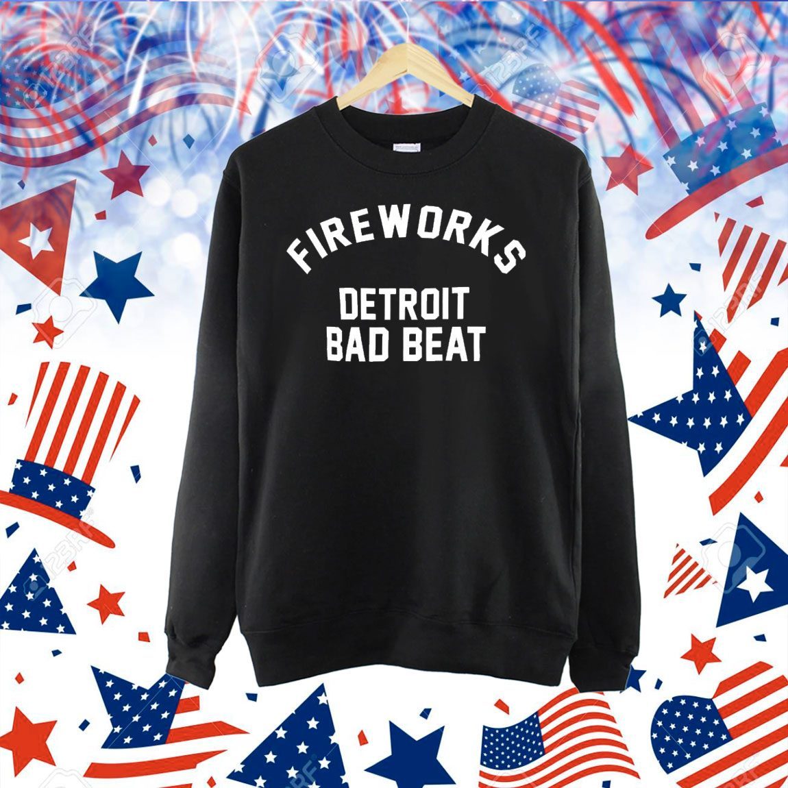 Fireworks Detroit bad beat Shirt