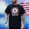 Flower USA flag hate won’t make America great Shirt