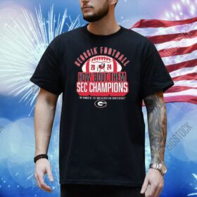 Georgia Bulldogs 2024 How ’bout Them Sec Champions Top Dawgs Of The Southeastern Conference Shirt