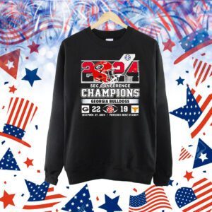 Georgia Bulldogs 2024 SEC Conference Champions 22 19 Texas Shirt